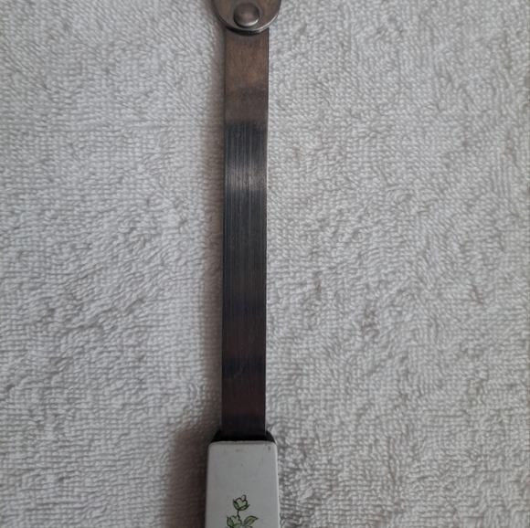 Vintage Stainless Steel 2 Tine Meat Fork Vegetable Desing Handle Mushroom - Picture 7 of 11